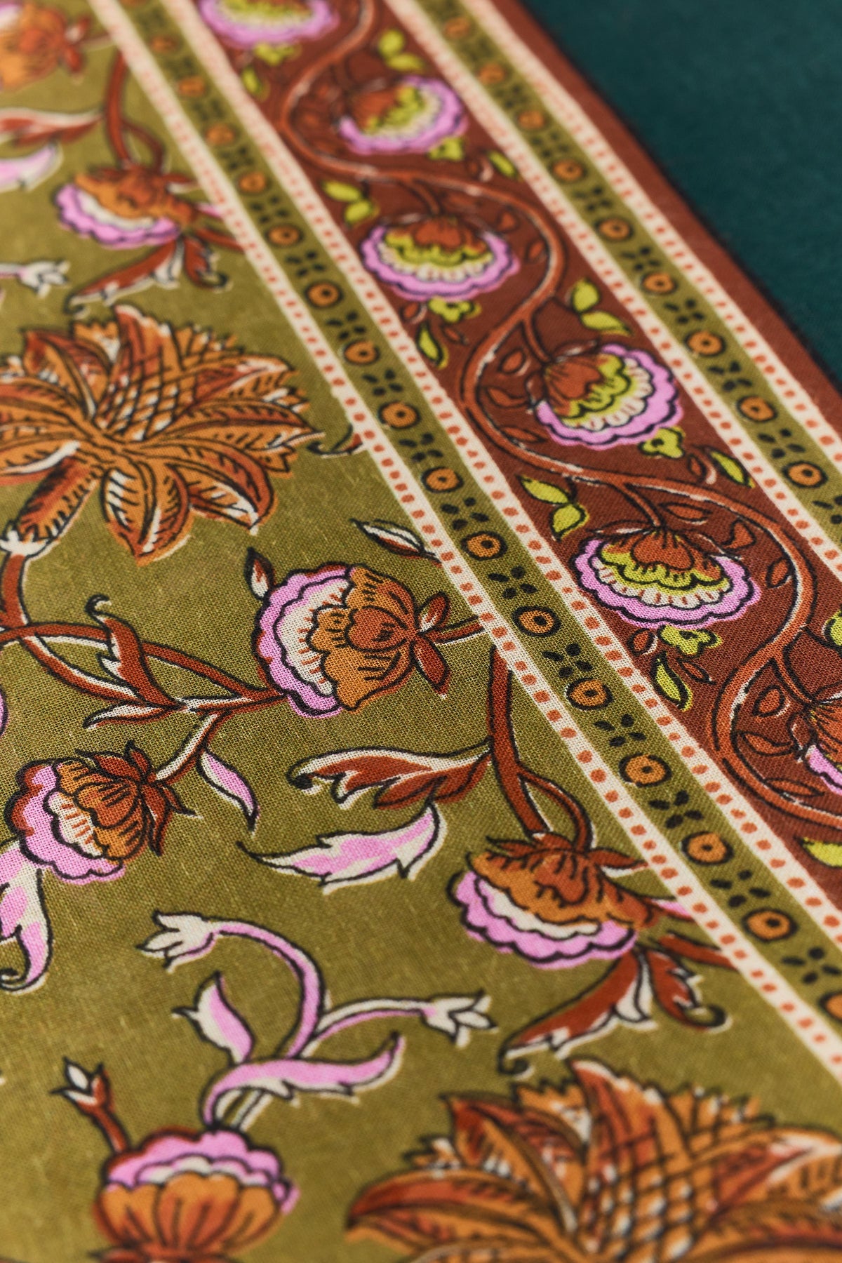 PAÑUELO ESTAMPADO FLORES