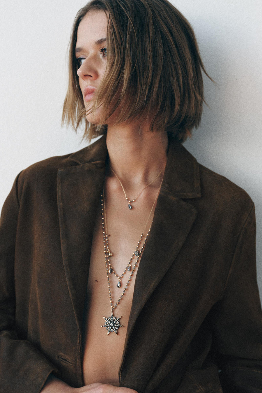 PACK 3 COLLARES  CRISTAL ESTRELLAS