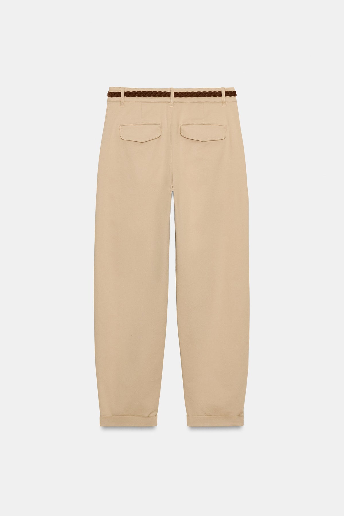 PANTALÓN CHINO CINTURÓN TRENZADO