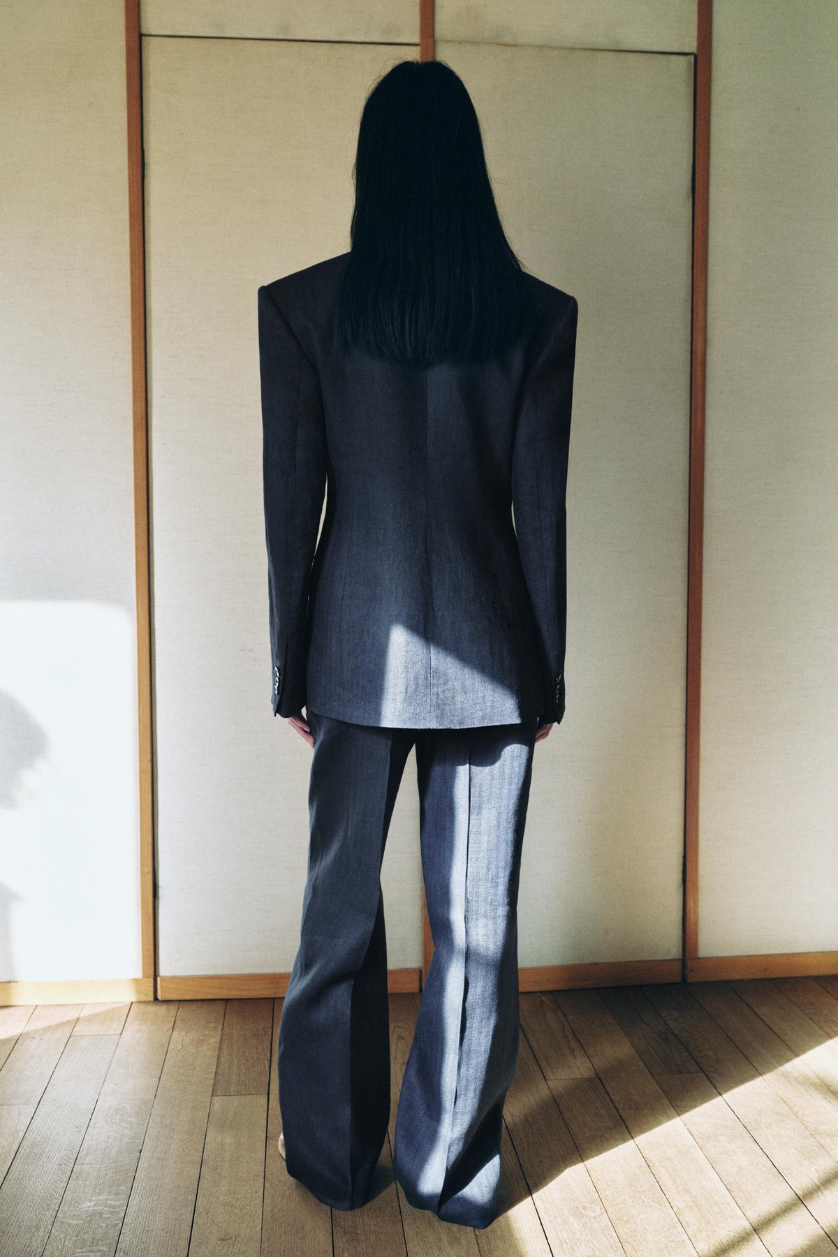 PANTALÓN ESPIGA 100% LINO SET