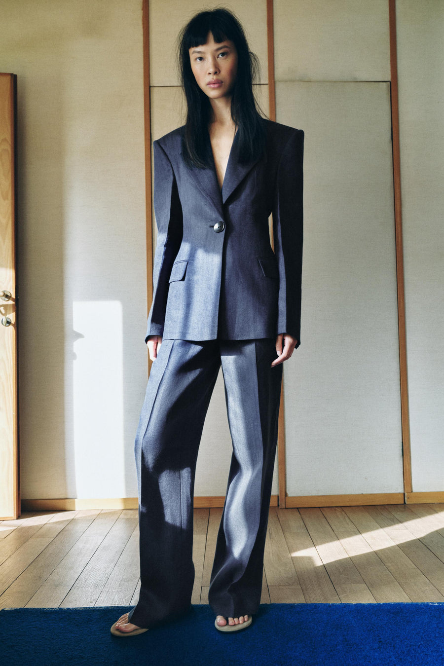 PANTALÓN ESPIGA 100% LINO SET