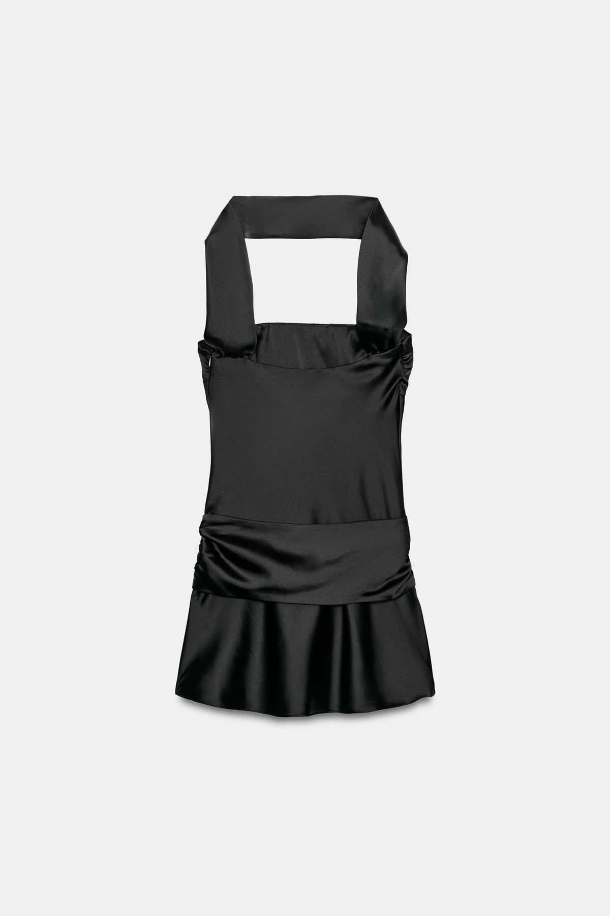 VESTIDO SATINADO FOULARD