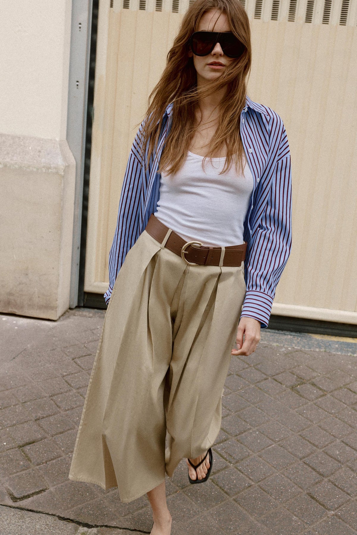 PANTALÓN CULOTTE CINTURÓN