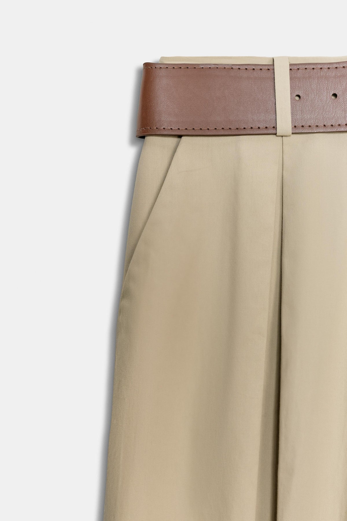 PANTALÓN CULOTTE CINTURÓN