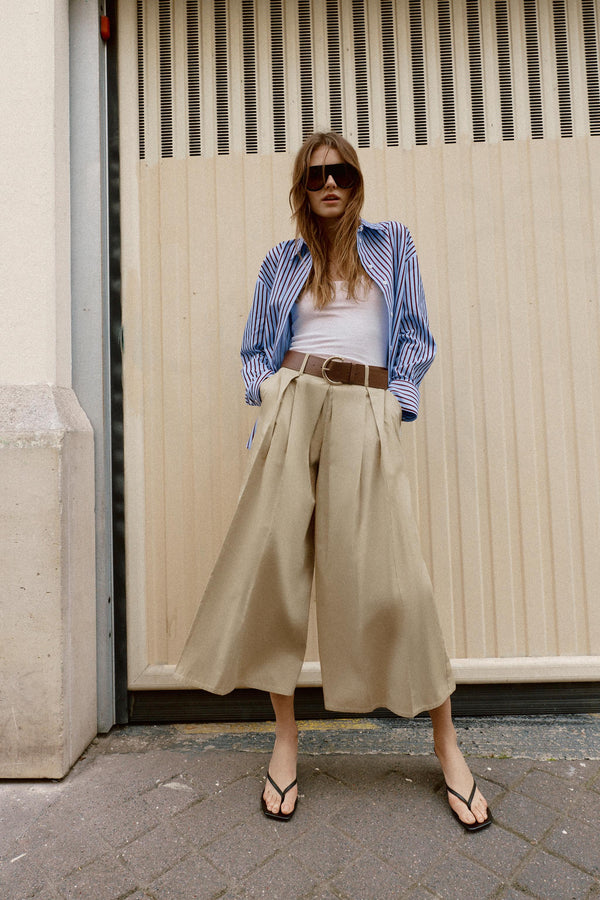 PANTALÓN CULOTTE CINTURÓN
